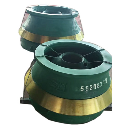 圆锥破碎机动定锥